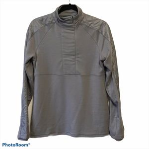 ATHLETA HALF ZIP JACKET WITH QUILTED BACK   M